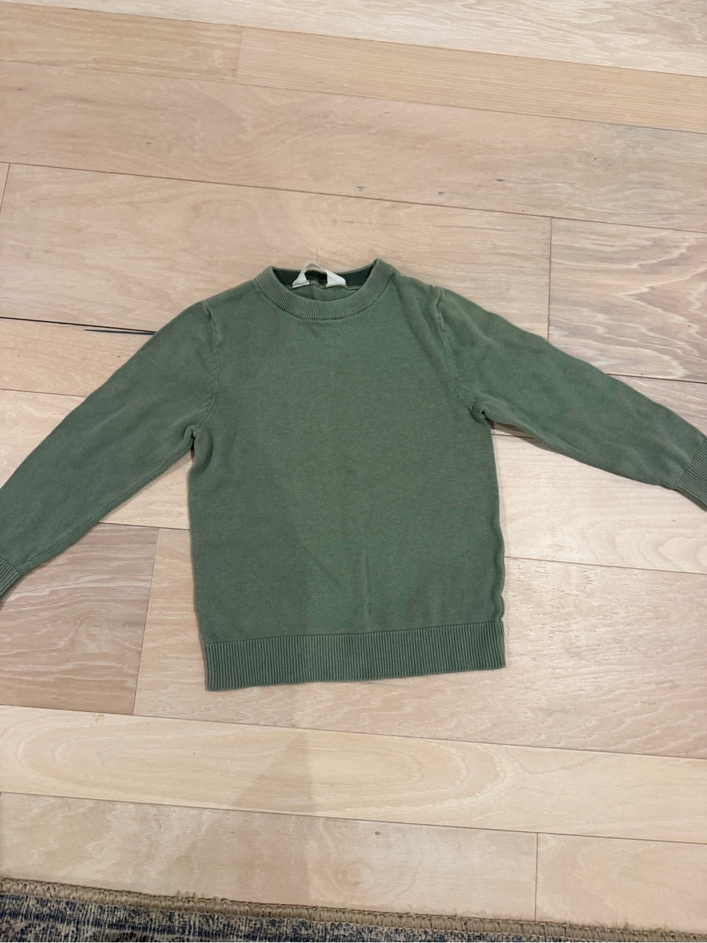 H&M Kids Olive Green Crewneck Sweater